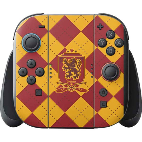 Wizarding Worlds Harry Potter Gryffindor Huse Crest Nintendo Switch 2 (2025) with Joy-Con Skin